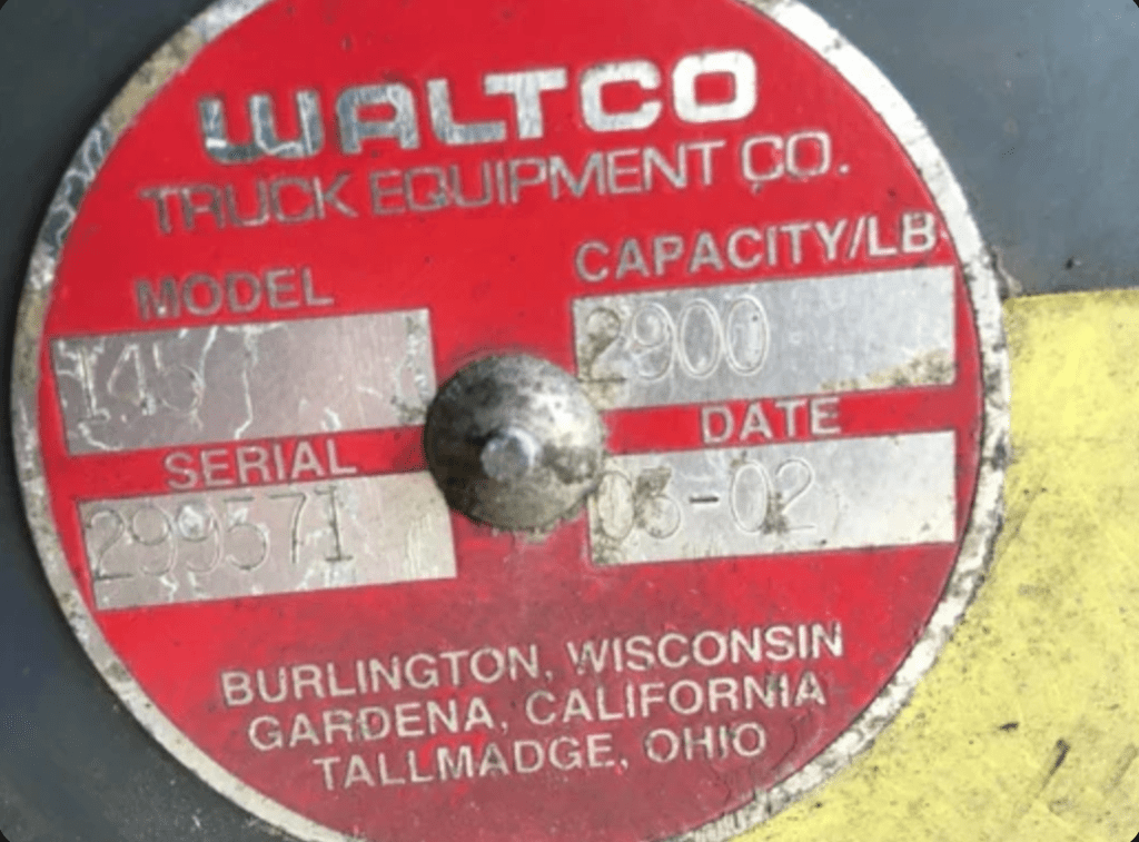 How to Read a Waltco Liftgate Serial Number: San Antonio’s Complete Guide